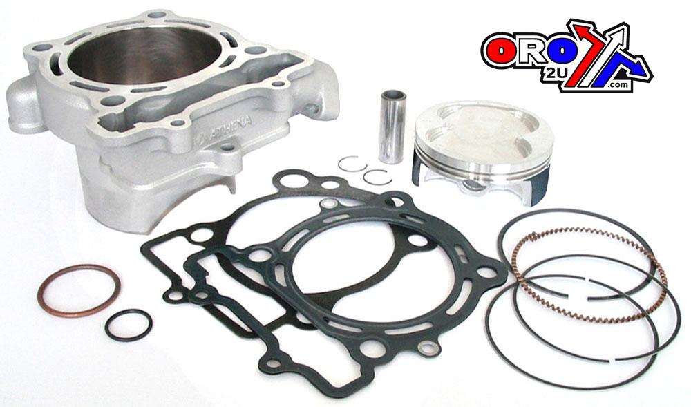 CYLINDER FULL KIT 83MM KAW KX 250/SUZ RM 250 04-08, ATHENA P400510100004 290CC BIG BORE, (piston included)