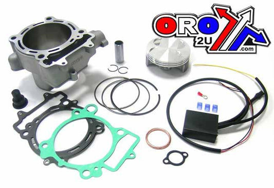 CYLINDER FULL KIT 100MM KAWASAKI KFX 450 08-14, ATHENA P400250100010 490CC BIG BORE INCLUDES CDI, (Piston and CDI included)