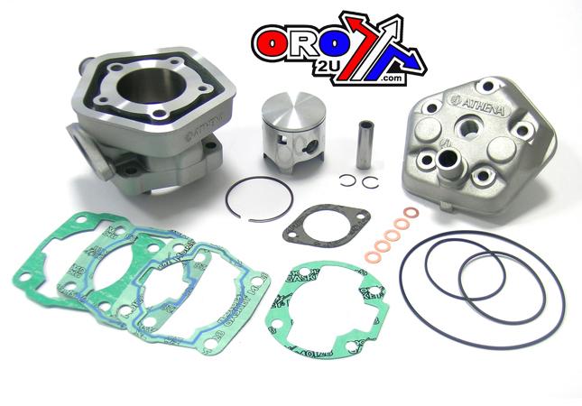 CYLINDER FULL KIT 50MM KTM SX/XC 65 01-08, ATHENA P400270100002 80CC BIG BORE, (piston included)