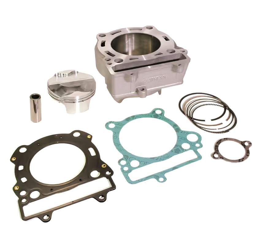 CYLINDER FULL KIT 80MM KTM EXC-F/SX-F 250 06-11, ATHENA P400270100004 FOR 290CC BIG BORE, (Piston included)