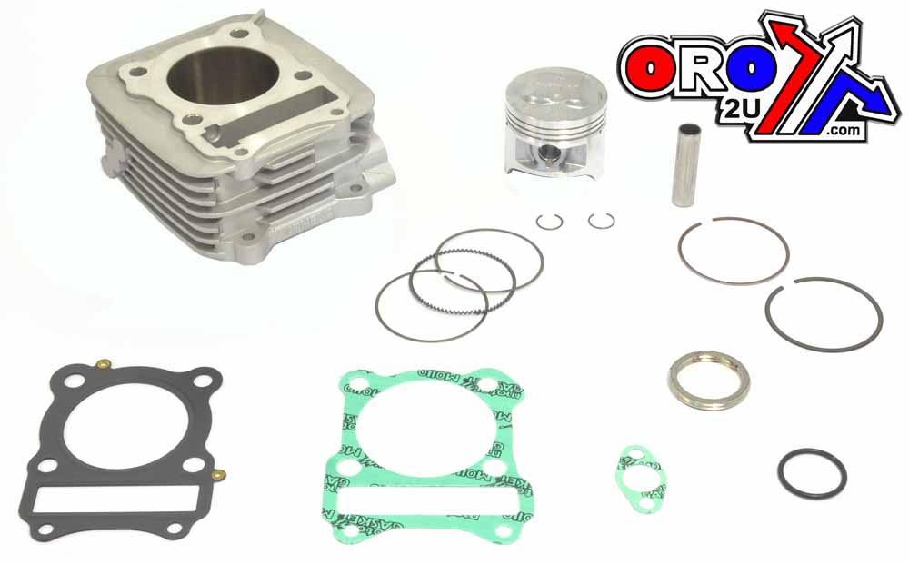 CYLINDER FULL KIT 63MM SUZUKI DR-Z 125 03-16, ATHENA P400510100018 152CC BIG BORE, (Piston Included)