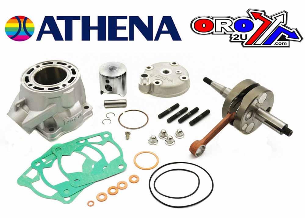 CYLINDER FULL KIT 53MM YAMAHA YZ 85 02-18, ATHENA P400485100039 112CC BIG BORE, (Piston and crankshaft included)