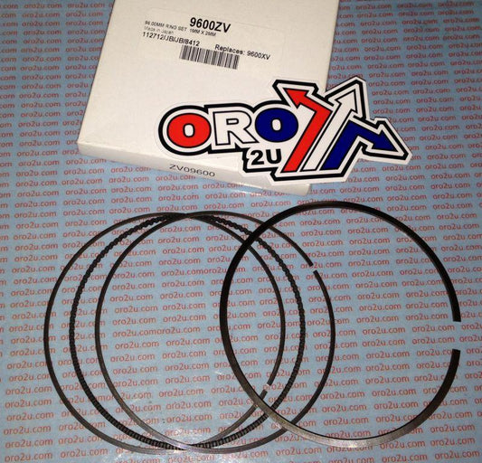 Wiseco Piston Ring Set 96.00 mm for Honda CRF450 R 2002–2024 9600ZV