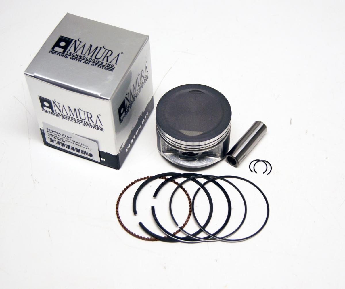 PISTON KIT 01-13 TRX250 69.25, NAMURA NA-10025-3 HONDA ATV