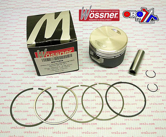 PISTON KIT 02-13 TRX250 69.50, FORGED PISTON WOSSNER 8870D100, HONDA ATV