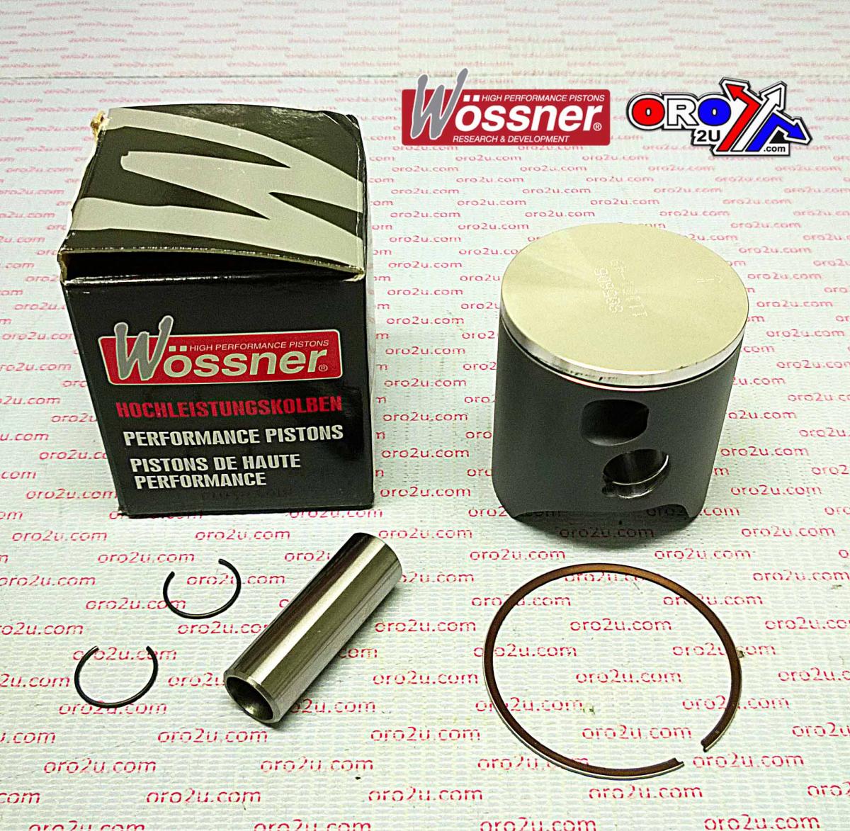 PISTON KIT 01-06 KTM125 SX 54, WOSSNER 8056DC, 1-RING