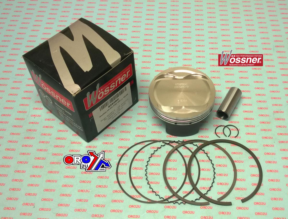 PISTON KIT 03-04 GAS GAS 450, WOSSNER 8585DA FORGED