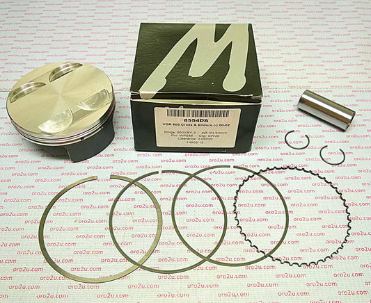 PISTON KIT ALL VOR 503 95.00mm, FORGED WOSSNER 8554DA