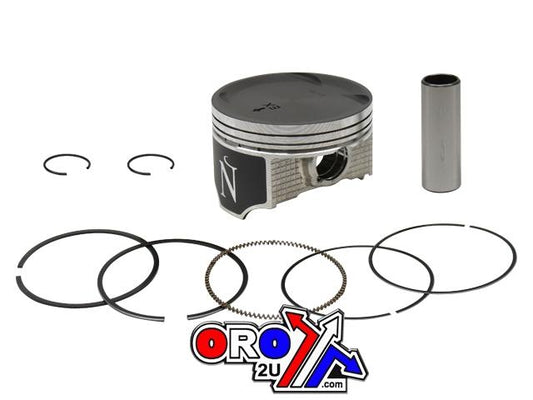 PISTON KIT 02-12 LT-A 400 82MM, NAMURA NA-30010 SUZUKI ATV, Arctic Cat 375 Auto 2002-2008, 400 Manual Suzuki LTA400F KING QUAD 2008-2019. LTF400F Eigar/King