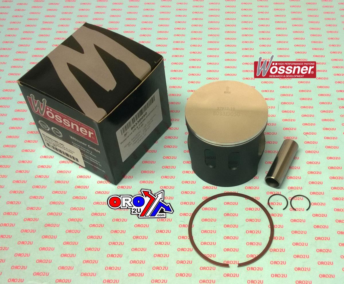 PISTON KIT HUSKY 390 84.50mm, KH37mm WOSSNER 8033D150, 1977-1980 Husqvarna 390