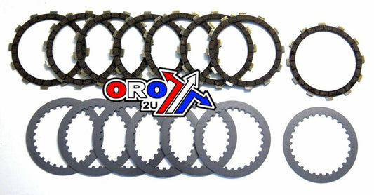 CLUTCH PLATE KIT HD [DRC207] GAS GAS ATV HP 450, MX-03211-1 (NO SPRINGS)
