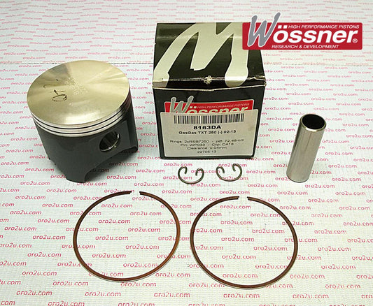 PISTON KIT 01-2020 TXT250 GASGAS, FORGED WOSSNER 8163DA