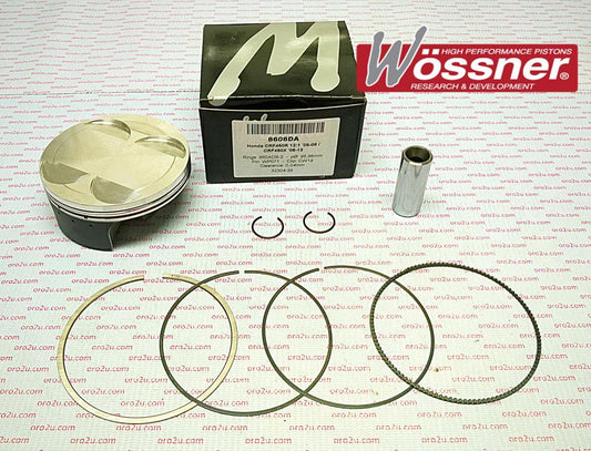 PISTON KIT 05-08 CRF450 96mm, FORGED WOSSNER KIT 8608DA, 13110-MEN-730