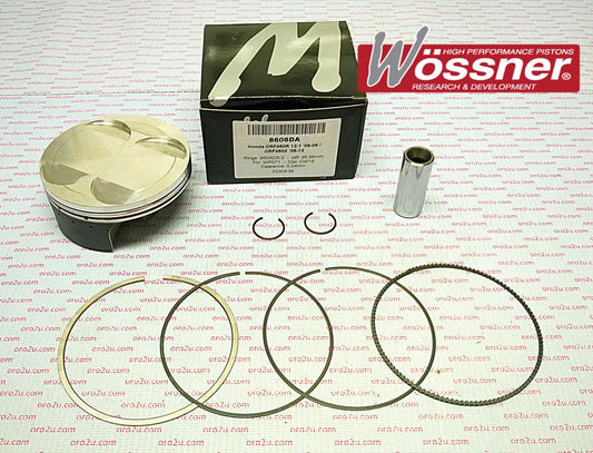 PISTON KIT 05-08 CRF450 96mm, FORGED WOSSNER KIT 8608DC