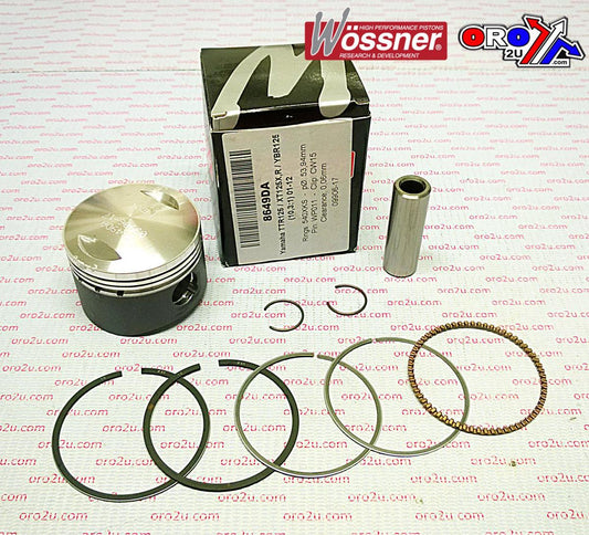 PISTON KIT 00-12 TTR125 54.00, FORGED WOSSNER 8649DA, 5HP-11631-00-A0