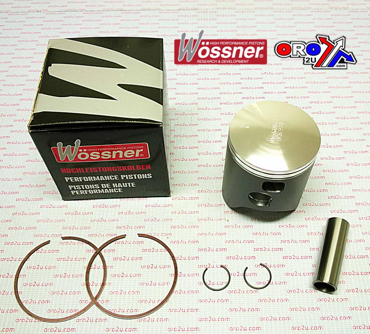 PISTON KIT 05-18 KTM 250 66.40, WOSSNER 8169DC SX, EXC