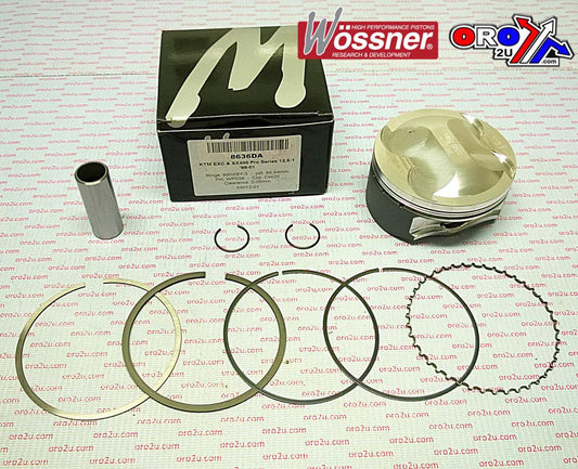 PISTON KIT 98-2001 KTM 400 LC4 89.00, WOSSNER 8636DA EXC, SX, HC 57530007000