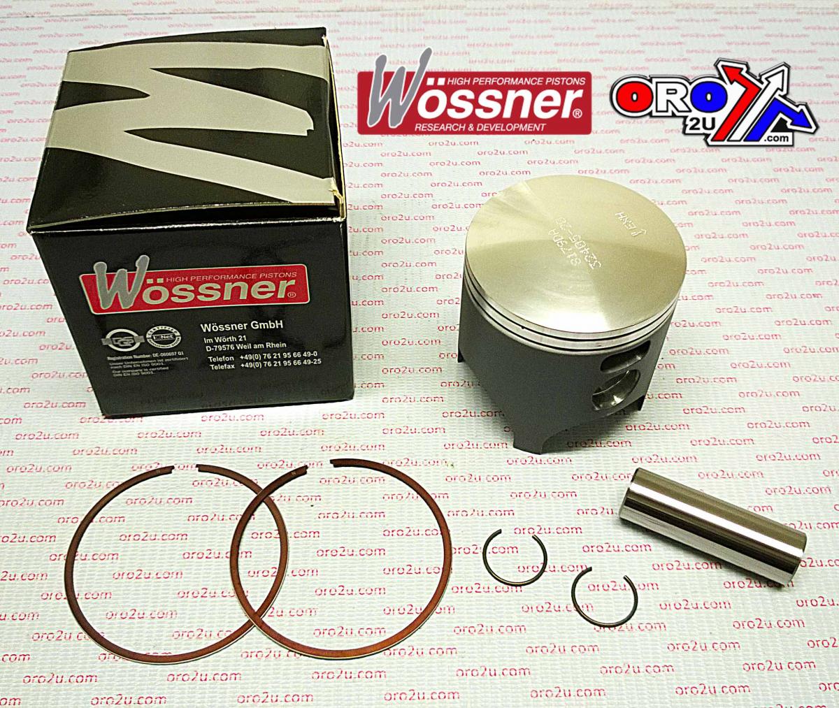 PISTON KIT 76-79 YZ250 70.00, FORGED WOSSNER 8179DA 2K7-11637-01-00