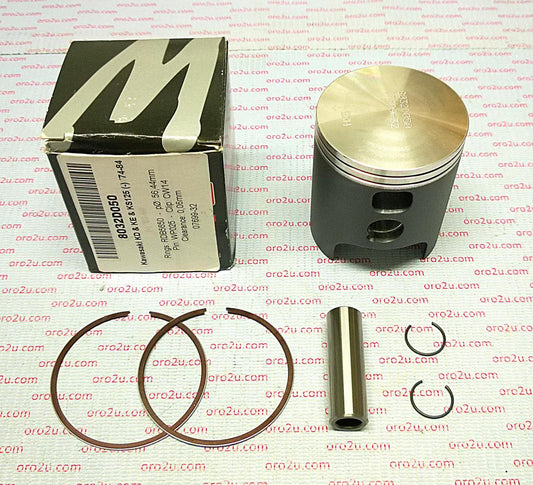 PISTON KIT KD KE KS 125 56.50, WOSSNER 8032D050 74-84