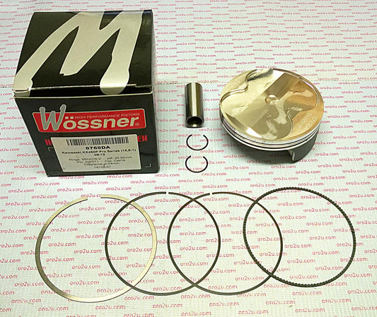 PISTON KIT 09-12 KXF450 HC 96, FORGED WOSSNER 8769DB