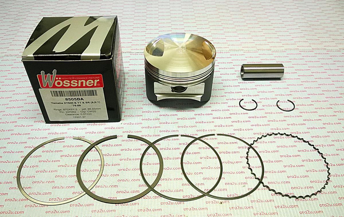 PISTON KIT XT TT SR 500 90.00, FORGED WOSSNER 8505D300