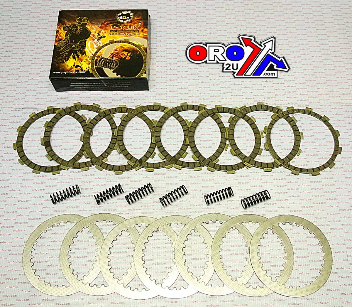 CLUTCH PLATE KIT HD [DRC276] CRF450R 13-16, PSYCHIC MX-03672H HONDA, MX-03664H