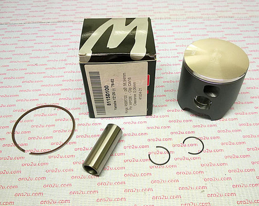 PISTON KIT 76-82 YZ125 56.50, FORGED WOSSNER 8115D050