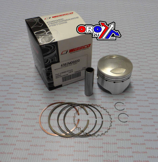 PISTON KIT LT230 LT4 WD 66.00, WISECO 4382M06600 SUZUKI ATV