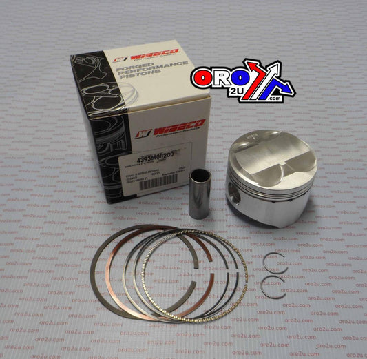 PISTON KIT 85-86 ATC350 82.00, WISECO 4393M08200 HONDA