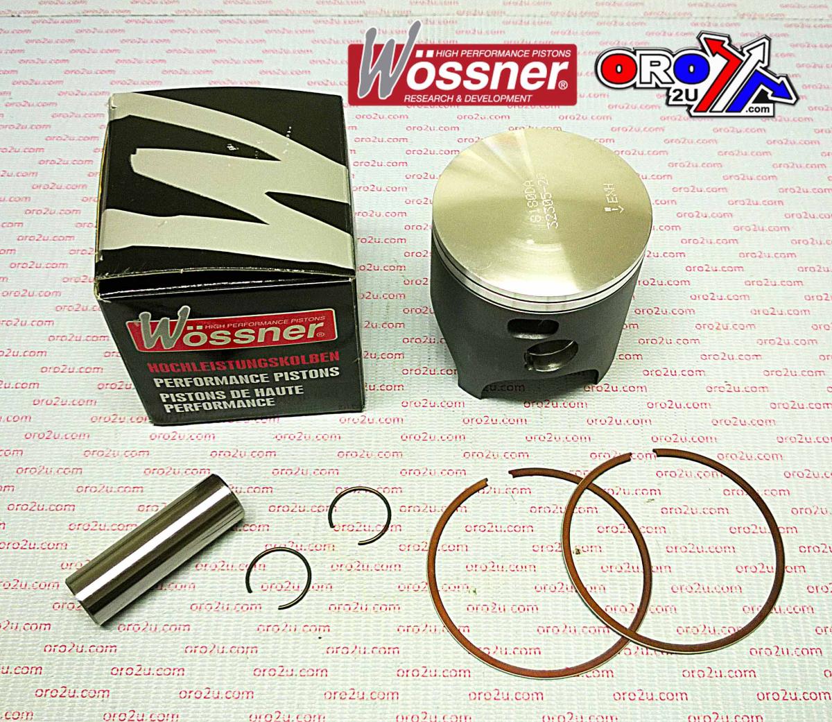 PISTON KIT 80-82 YZ250 71.00, FORGED WOSSNER 8180D100