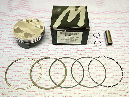 PISTON KIT 98-99 YZF400 92.00, FORGED WOSSNER 8603DA, 5GR-11631-00-00