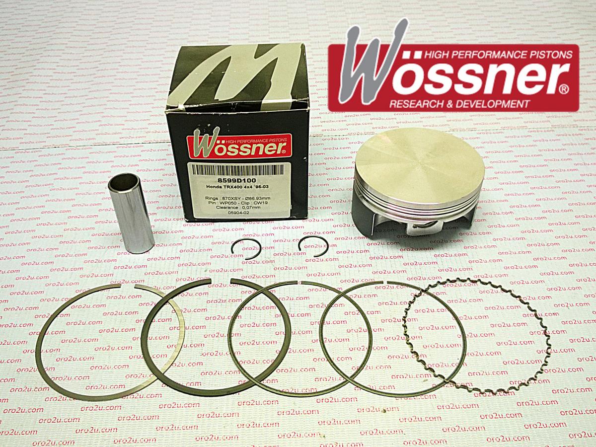 PISTON KIT 95-03 TRX400 86.00, FORGED WOSSER 8599DA 13101-HM7-000