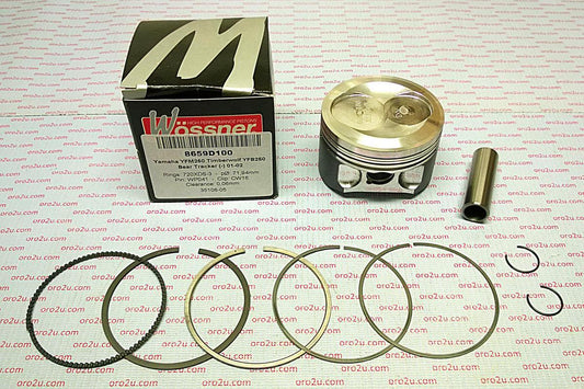 PISTON KIT YFM YFB250 72.50, WOSSNER FORGED 8659D150
