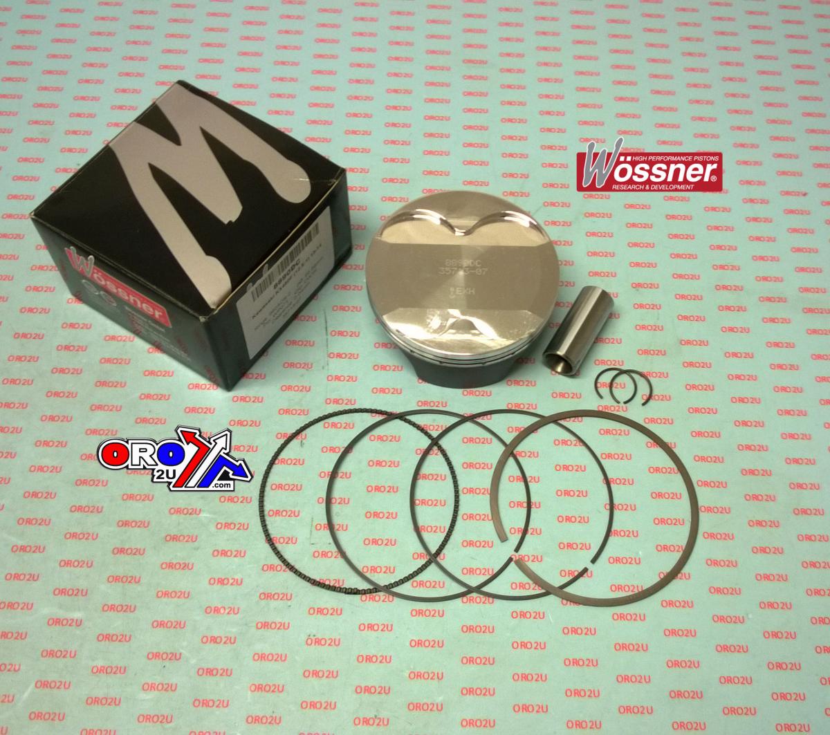 PISTON KIT 00-02 YZF426 98.00, FORGED WOSSNER 8525D300