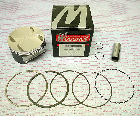 PISTON KIT 00-09 XR650R HC, FORGED WOSSNER 8718DB