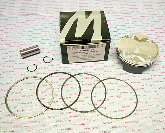 PISTON KIT 06-12 SXF250 80 HC, WOSSNER 8690D400 SX-F KTM