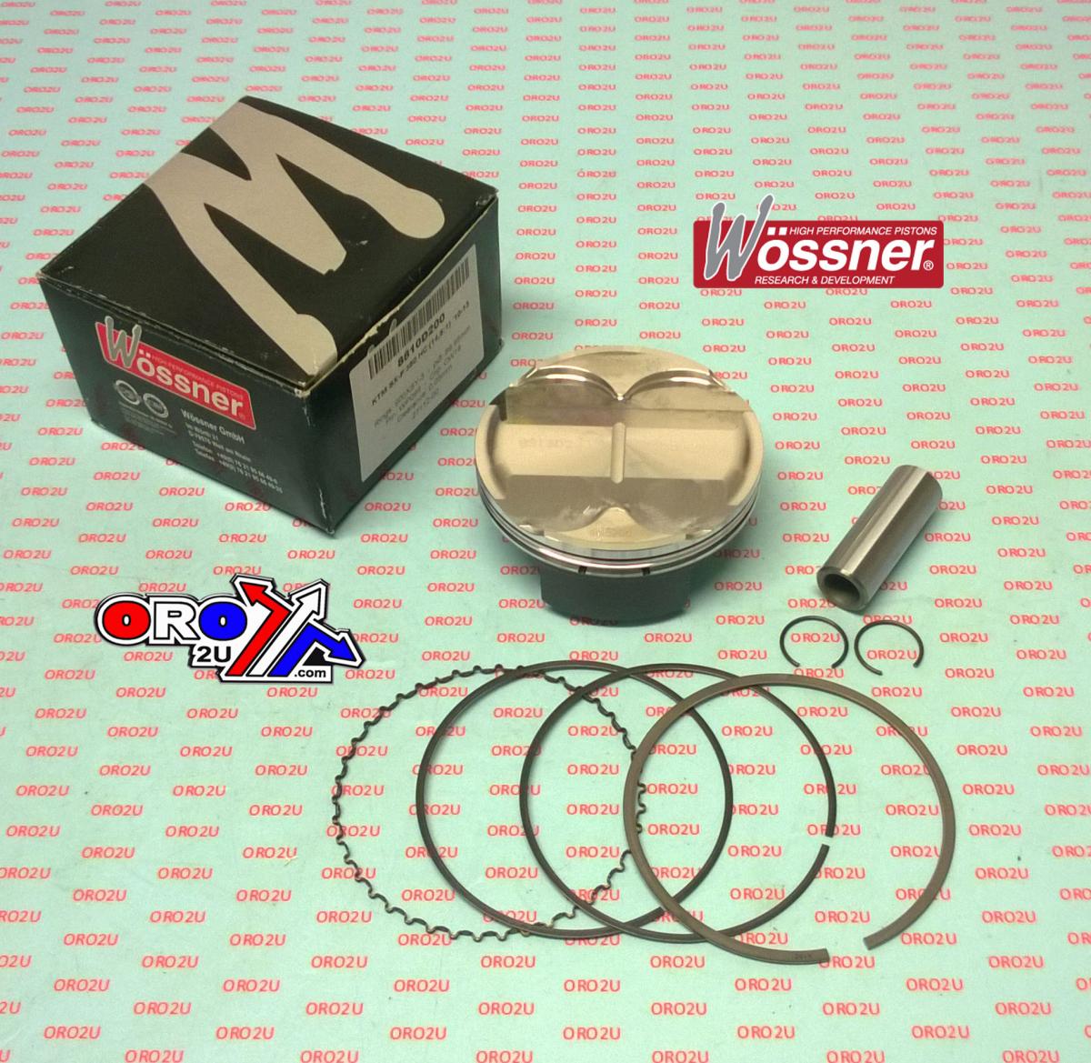 PISTON KIT 10-14 SXF350 88 HC, FORGED WOSSNER 8810DB KTM
