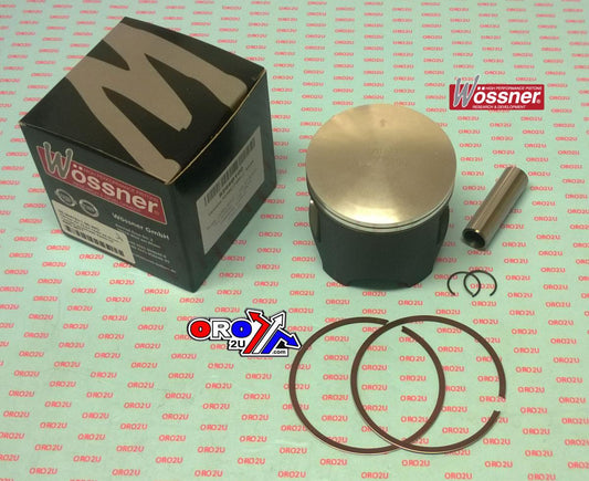 PISTON KIT 82-84 YZ490 87.00mm, FORGED WOSSNER 8266DA