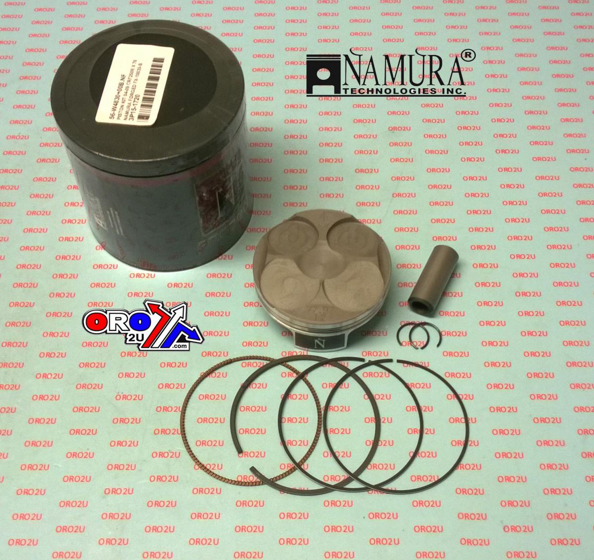 PISTON KIT 04-09 CRF250R X 78, NAMURA FORGED FX-10035-B, +0.01MM