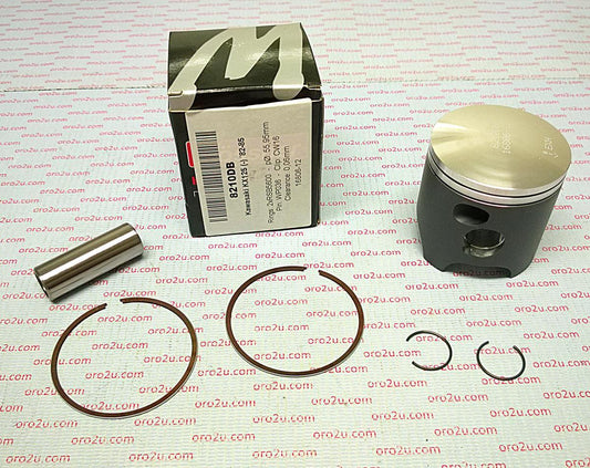 PISTON KIT 82-85 KX125 57.00, WOSSNER 8210D100 FORGED KIT