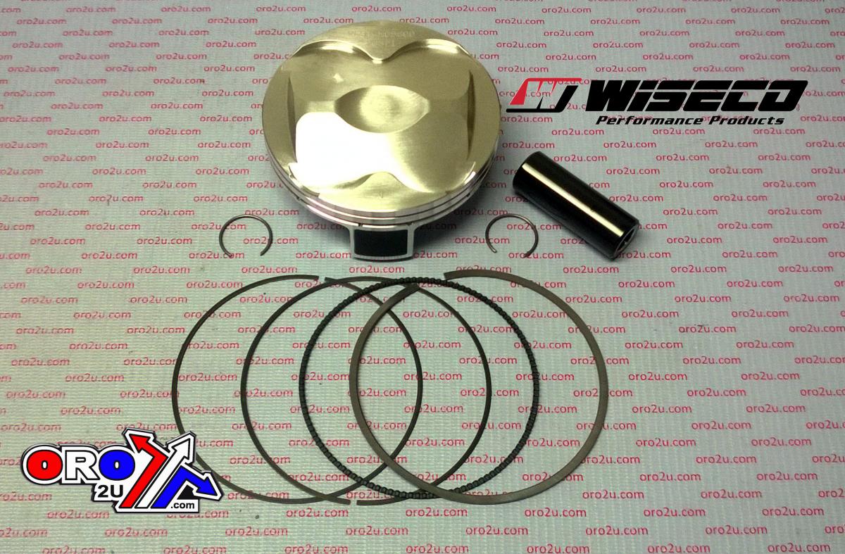 PISTON KIT 08-12 RMZ450 14.0, WISECO RE814M09600 96.00mm, RACERS ELITE Asymmetric Skirt