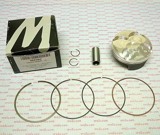 PISTON KIT 14-15 YZF250 77.00, FORGED WOSSNER 8893DA, 1SM-11631-01-00