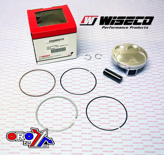 PISTON KIT YZF450 14-17 14.0, WISECO RE809M09700 97mm, RACERS ELITE Asymmetric Skirt