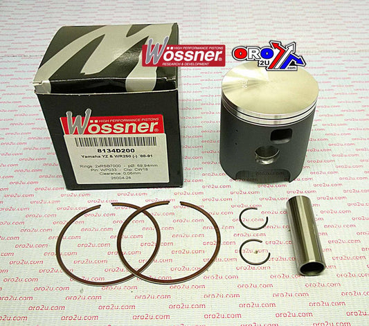 PISTON KIT 88-91 YZ250 69.00, WOSSNER 8134D100 YAMAHA MX