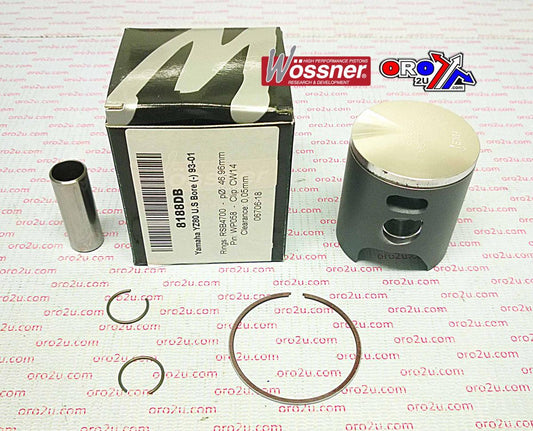 PISTON KIT YZ85 YZ80 47.50 A, WOSSNER 8188D050 YAMAHA MX