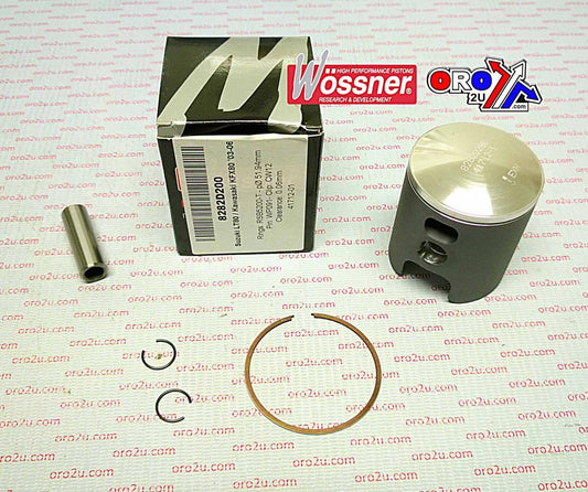 PISTON KIT LT80 KFX80 50.50, 8282D050 WOSSNER, 56-W673
