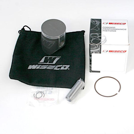 PISTON KIT 95-03 CR125 54 GP, WISECO 762M05400 GAS GAS, RACERS CHOICE, FLAT TOP