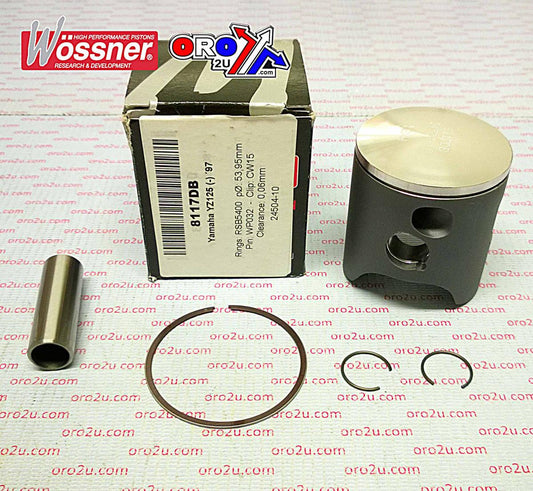 PISTON KIT 1997 YZ125 54.00, WOSSNER 8117DC YAMAHA MX