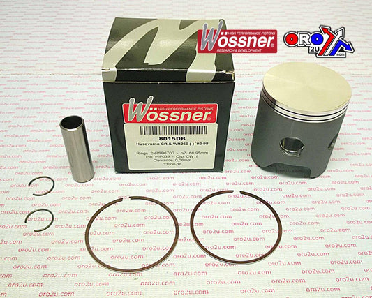 PISTON KIT 92-98 HSV 250 67.00, HUSQVARNA WOSSNER 8015DA