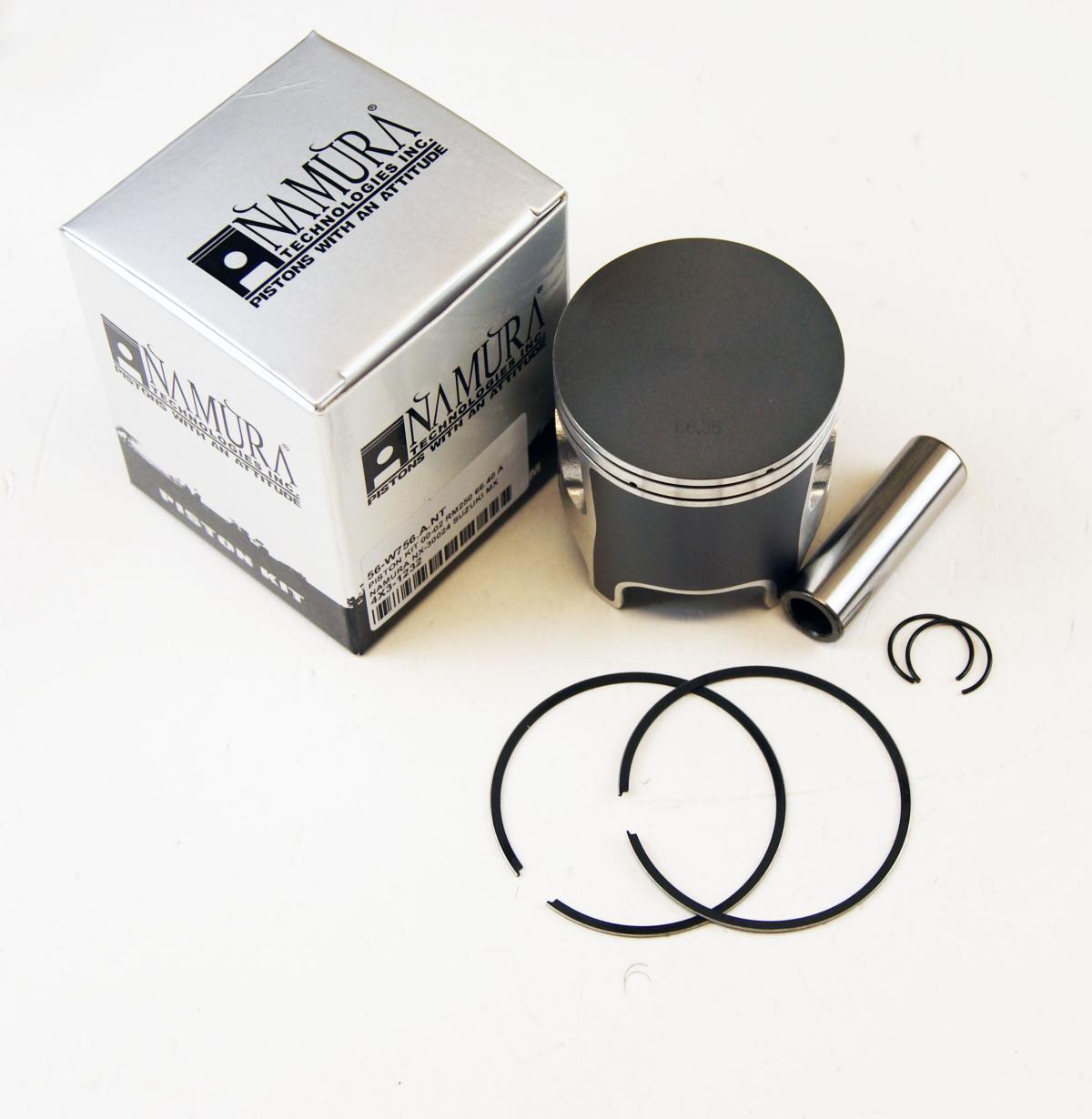 PISTON KIT 00-02 RM250 66.40 A, NAMURA NX-30024 SUZUKI MX